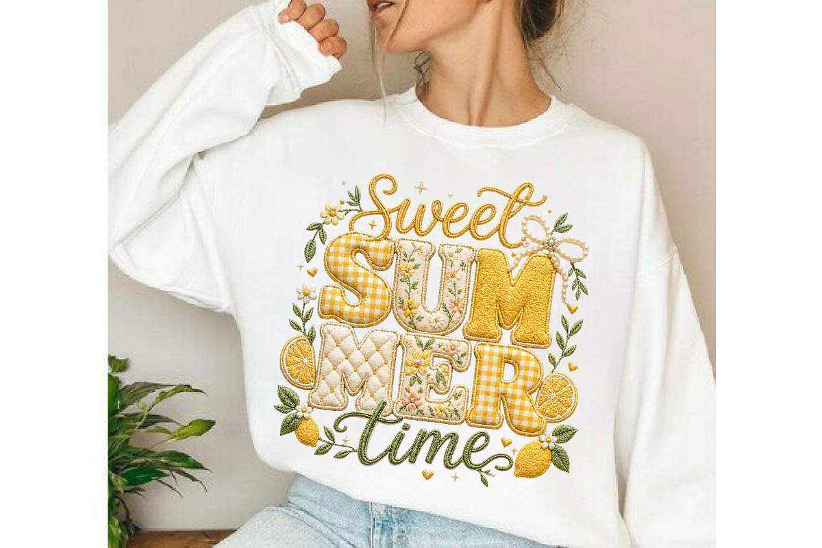 Lemon Sweet Summer Time Patchwork, an Illustration by DreamCafeArt (Photo 5 of 5)