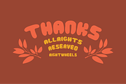 RONEO - Vintage Display Font, a Font by Rightwheels (Thumbnail 10 of 10)