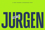ET Jurgen -New Modern Condensed Font, a Sans Serif Font by Eternity Studio (Thumbnail 12 of 12)