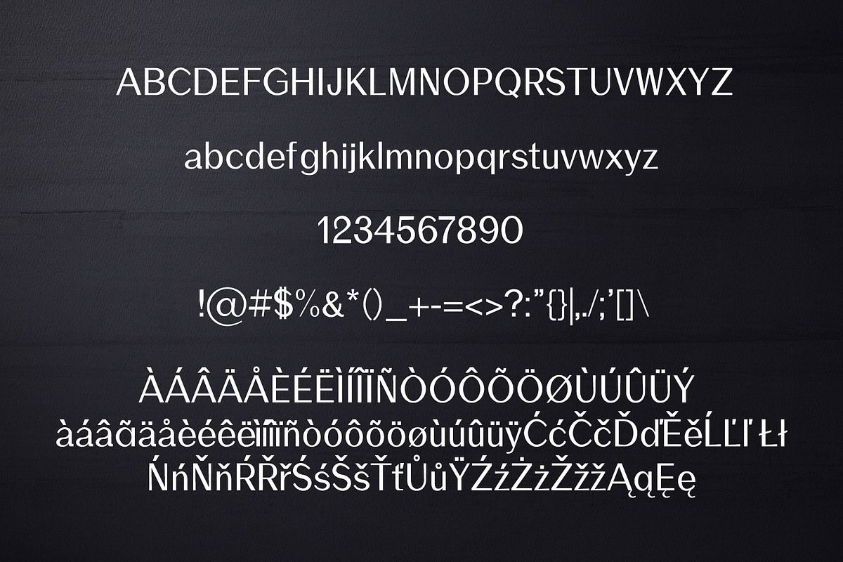 Rockley Sans Serif 10 Font Family preview 2