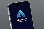 Clean Home Service Logo, a Branding & Logo Template by Design_Planet (Thumbnail 2 of 4)