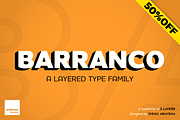 Barranco Promo · 50% Off!, a Sans Serif Font by W Type Foundry (Thumbnail 1 of 5)