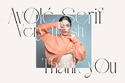 Avole | Serif Typeface, a Serif Font by Alcode (Thumbnail 15 of 15)
