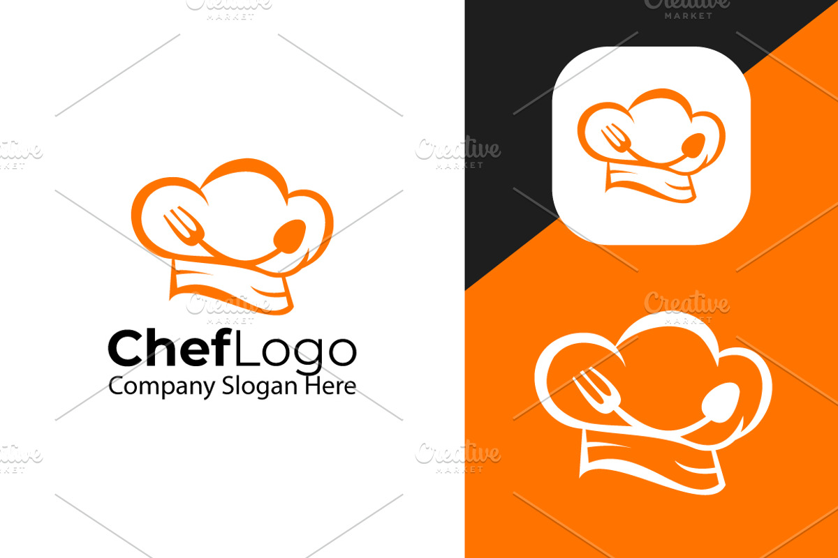 Chef logo, a Branding & Logo Template by logobranda