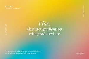 20 Flow Background Gradients Set