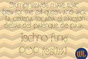 OYM, a Sans Serif Font by Wakoletras (Thumbnail 2 of 3)