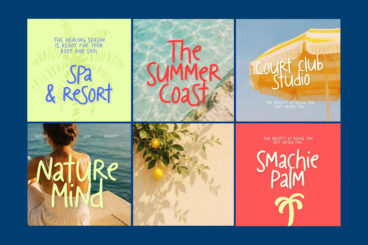 Smachie Palm, a Handwritten Font by maghrib (Photo 4 of 7)