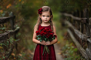 Fall Path Digital Backdrop, a Layer Style Add-On by Wild Honey Design Co. (Thumbnail 1 of 2)