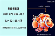 Cute Soft Ocean Animals PNG, an Illustration by SinaCreation (Thumbnail 3 of 5)