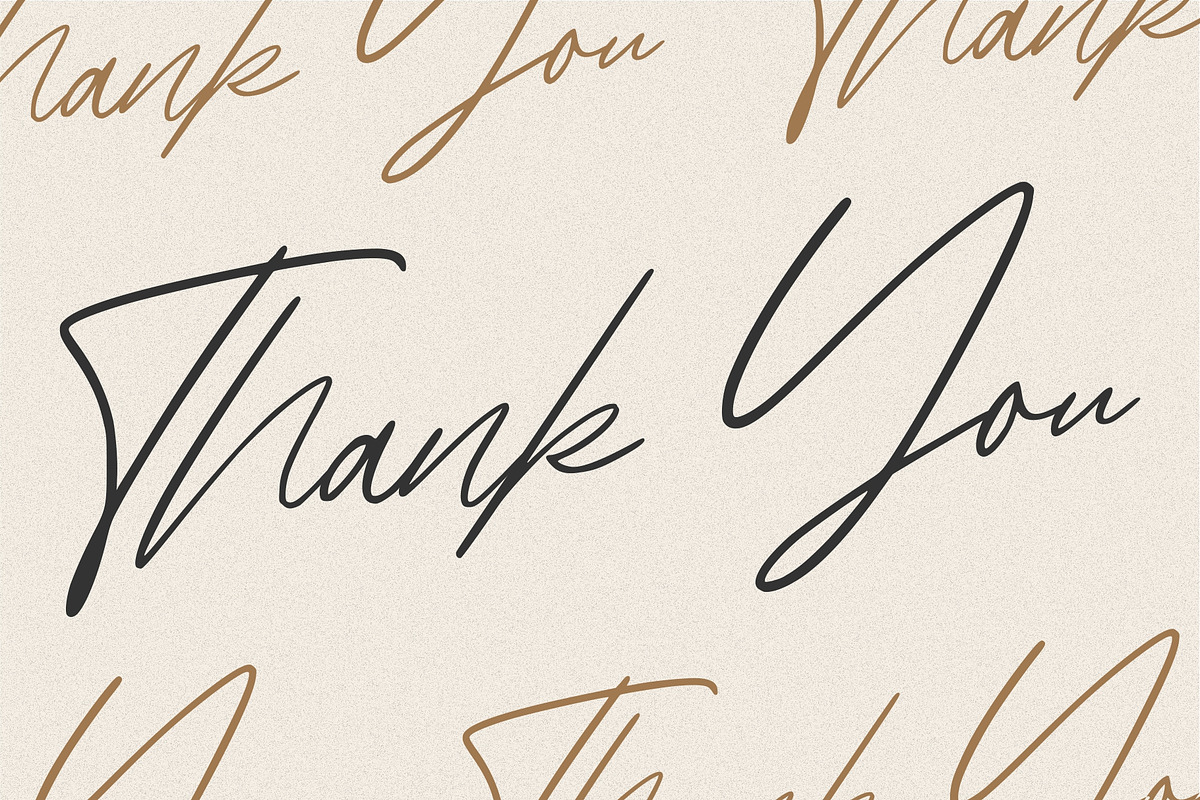 Alinnea - Handwritten Font, a Script Font by Garisman Std (Photo 6 of 6)