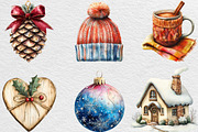 Cozy Christmas Charm Sublimation, an Illustration by Black Bird Studio (Thumbnail 4 of 6)