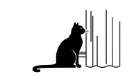 cat sitting by window silhouette, an Illustration by Amazin_art (Thumbnail 3 of 25)