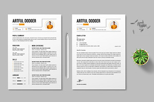 Resume Template, a Resume Template by MightyDesign