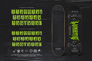 Violent Brave Brutalism Typeface, a Blackletter Font by alit design (Thumbnail 19 of 22)