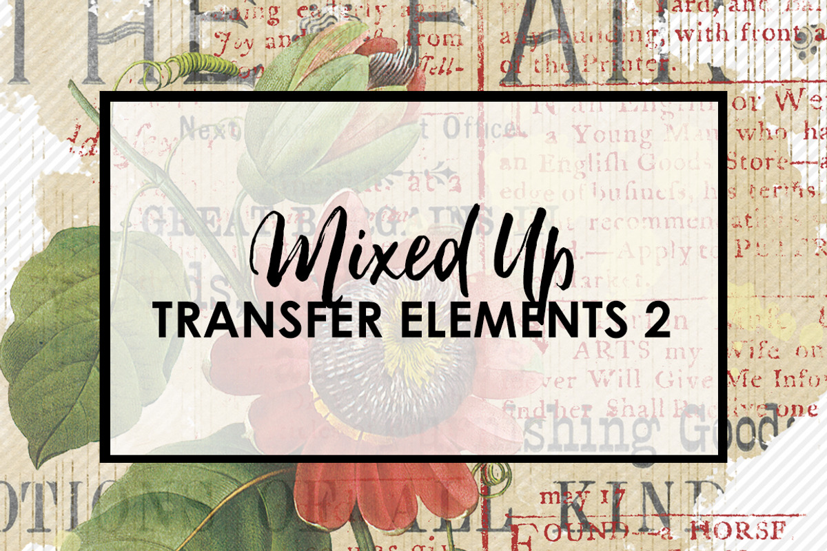 Mixed Up Transfers 2, a Texture Graphic by Polka Dot Pixels (Photo 1 of 3)