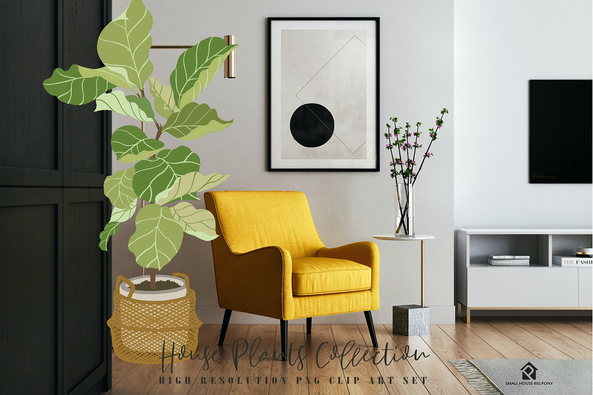 House Plants Collection, a Graphic by SmallHouseBigPony (Photo 18 of 18)