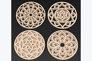 Boxed Mandala Coaster Set, an Object Graphic by ThemeXDigital (Thumbnail 8 of 9)