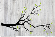 Blank tree branch, vector, eps, svg, a Graphic by Illustree (Thumbnail 1 of 5)