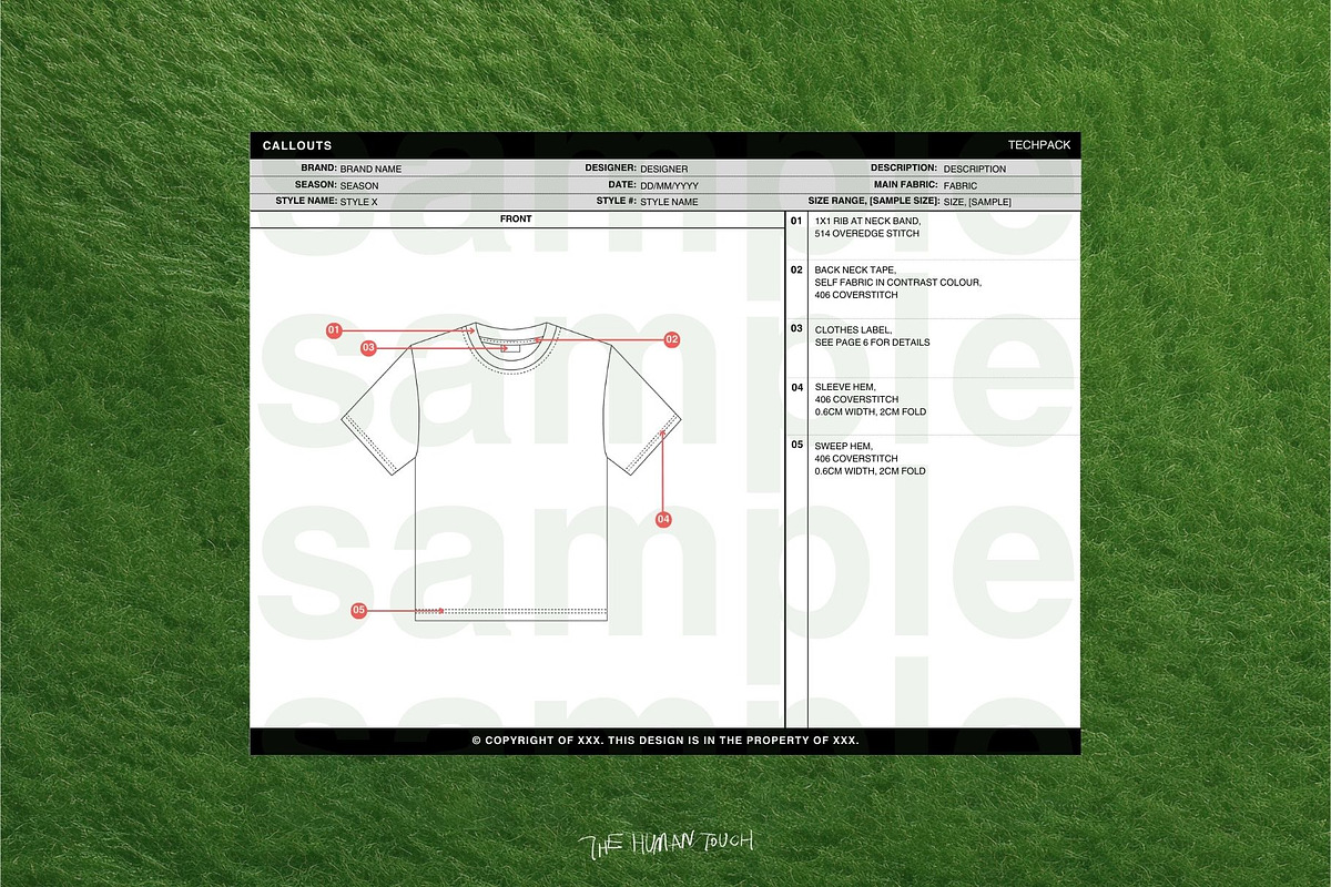 T-shirt Basic Tech Pack, a Branding & Logo Template by The Human Touch! (Photo 5 of 10)