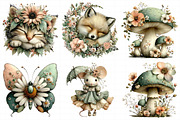 Whimsical Spring Clipart, an Illustration by Daily.Designs (Thumbnail 4 of 8)