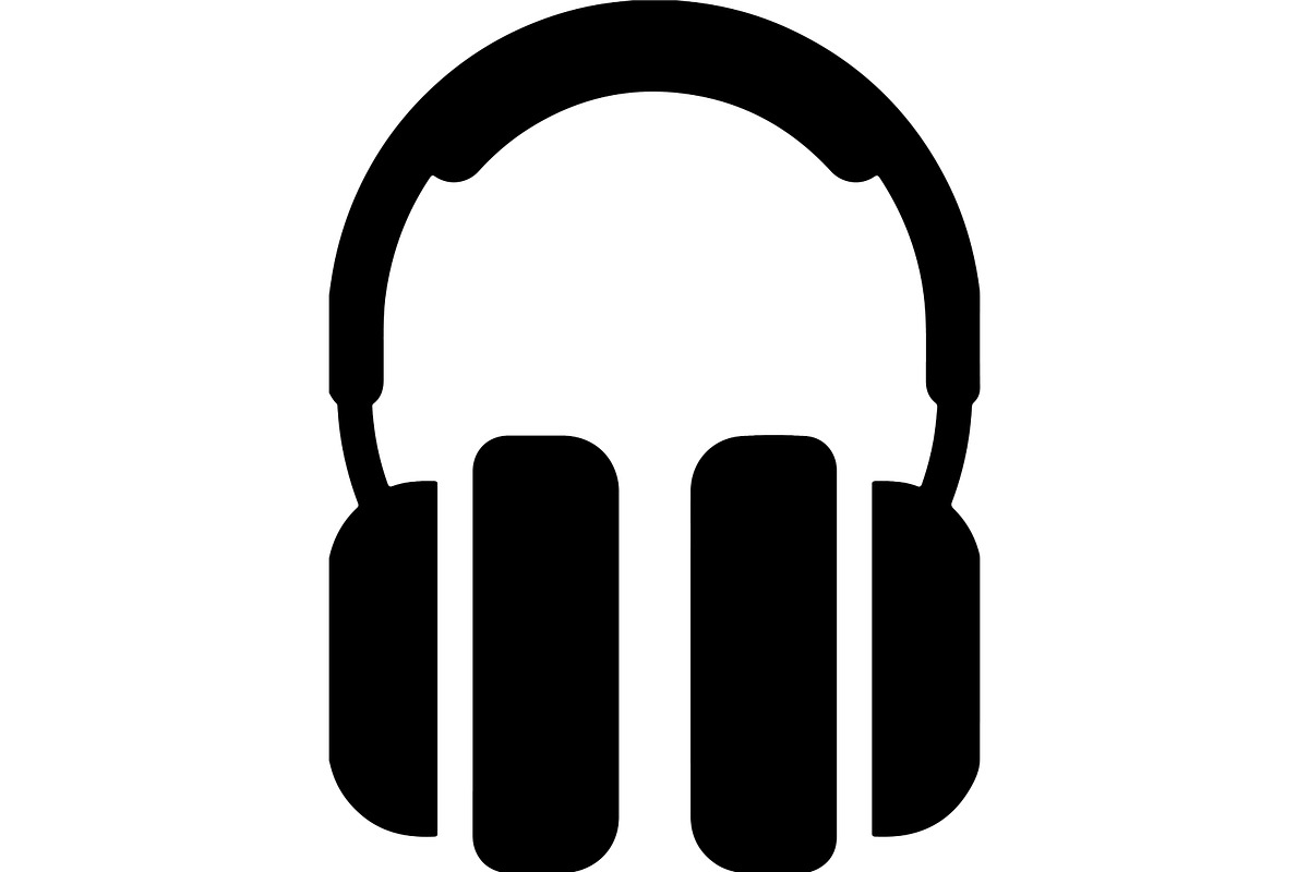 Headphone & Headset Vector Icons, a Technology Illustration by abu67222 (Photo 3 of 9)