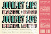 Aguero Serif Rounded 3D, a Serif Font by Craft Supply Co. (Thumbnail 4 of 8)