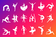 Dance Motion and Fluidity silhouette, an Object Graphic by Designgrove (Thumbnail 3 of 4)