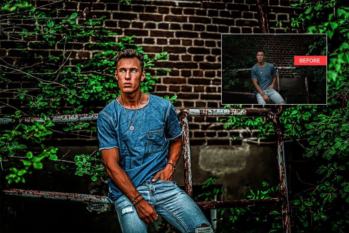 830 Creative Photoshop Action BUNDLE, an Action Add-On by Design Forest (Photo 52 of 133)