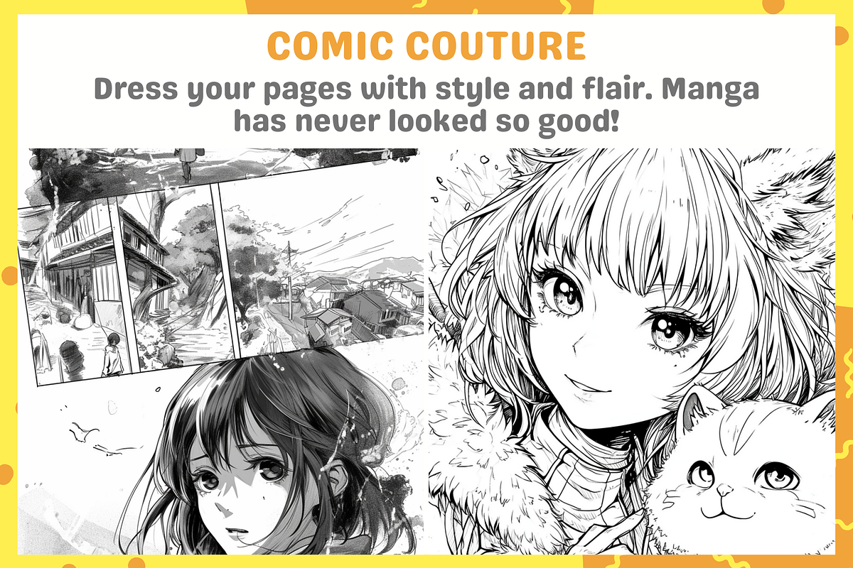 Procreate Manga Brushset, a Brush Add-On by nikiartcorner (Photo 4 of 8)