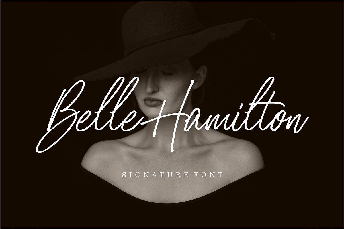 Belle Hamilton Script & Serif preview 3