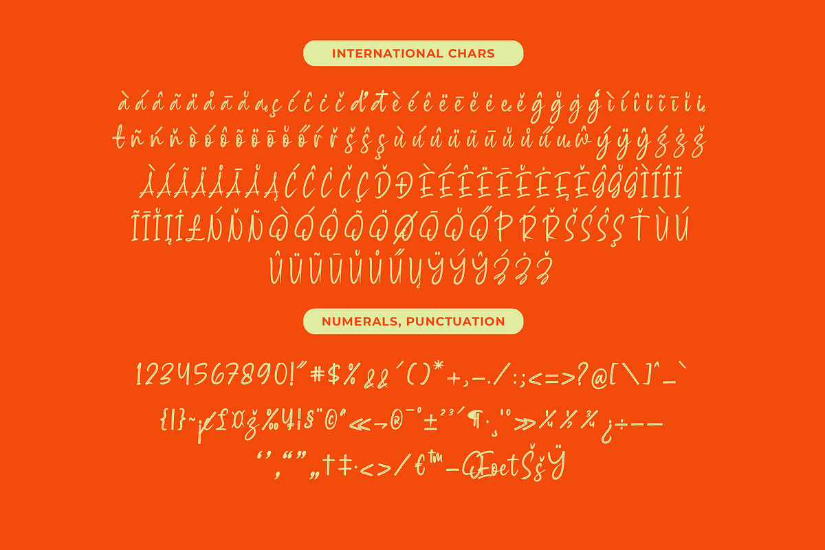 Milegants Dersonale Modern Brush, a Script Font by Letterena Studios Script (Photo 19 of 20)