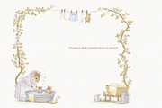 Laundry Day Mice Clipart Collection, an Animal Illustration by AlenaVlasko stock Market (Thumbnail 8 of 9)