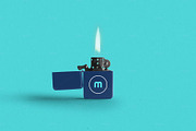 Zippo Flip Lighter Mockup, a Product Mockup by Mokr (Thumbnail 4 of 4)