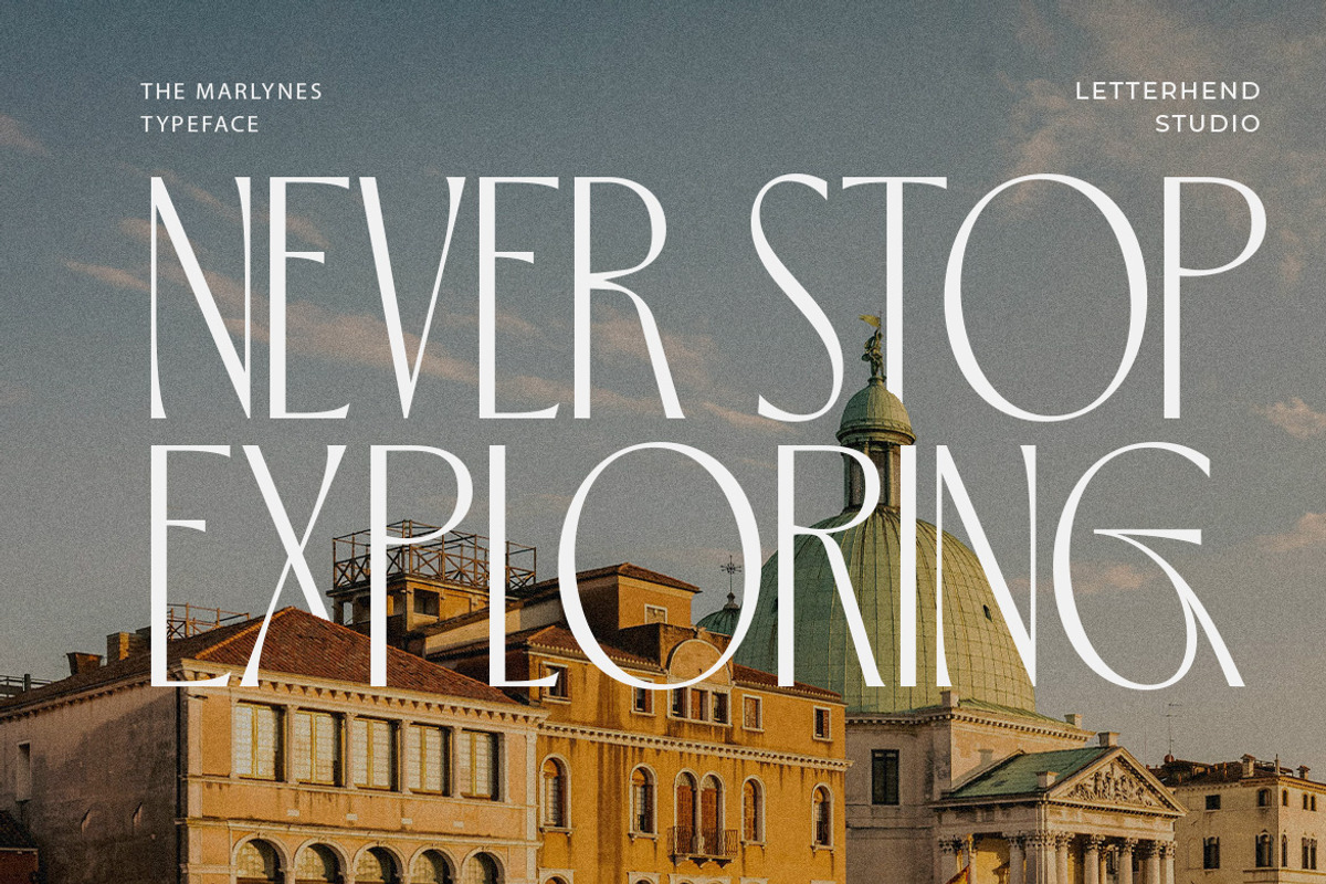 The Marlynes Classy Elegant Serif, a Serif Font by Letterhend Studio (Photo 2 of 9)