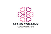 20 Logo Love Templates Bundle, a Branding & Logo Template by Friendesigns (Thumbnail 7 of 21)