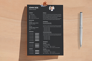 Minimal Modern Resume Template