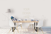interior PSD, Kitchen photo, a Print Template by HisariDS Mockup Design (Thumbnail 1 of 5)