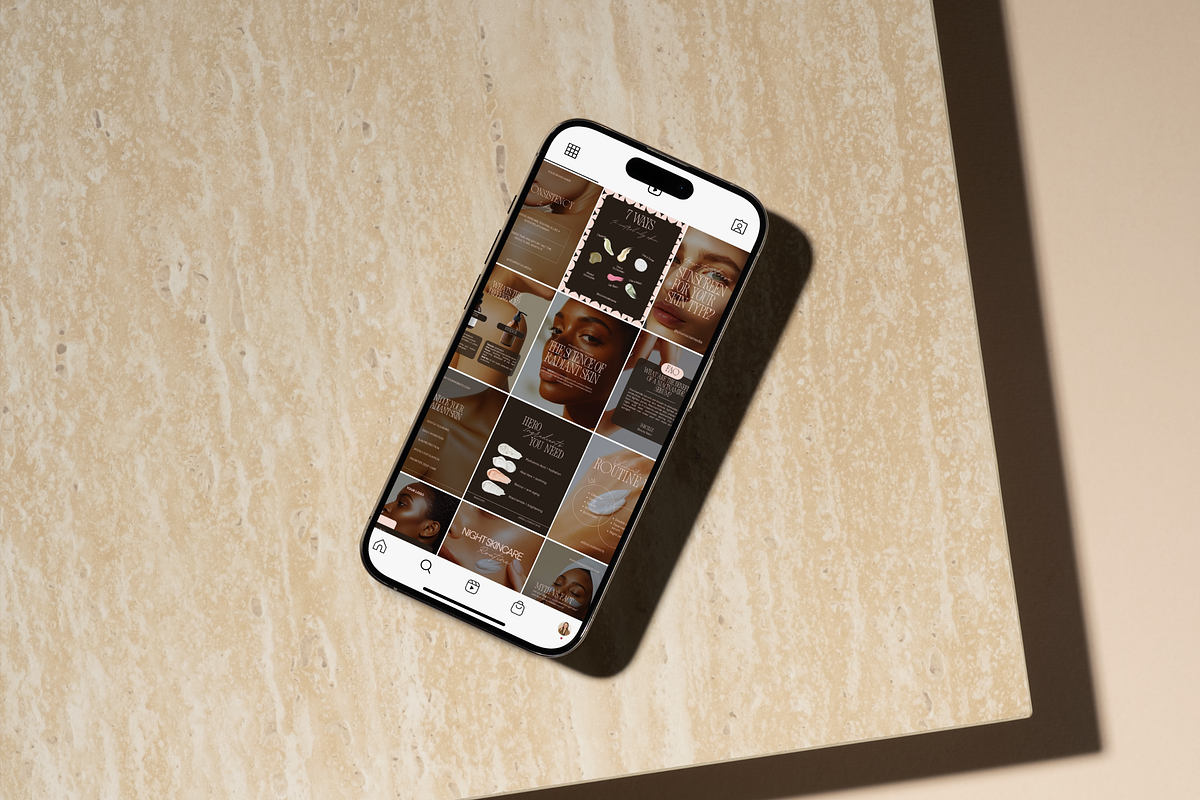 Beauty & Skincare Instagram Template, a Social Media Template by My Template Studio (Photo 17 of 19)