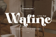 Wafine Elegant Ligature Serif Font, a Serif Font by Perfectype (Thumbnail 1 of 6)