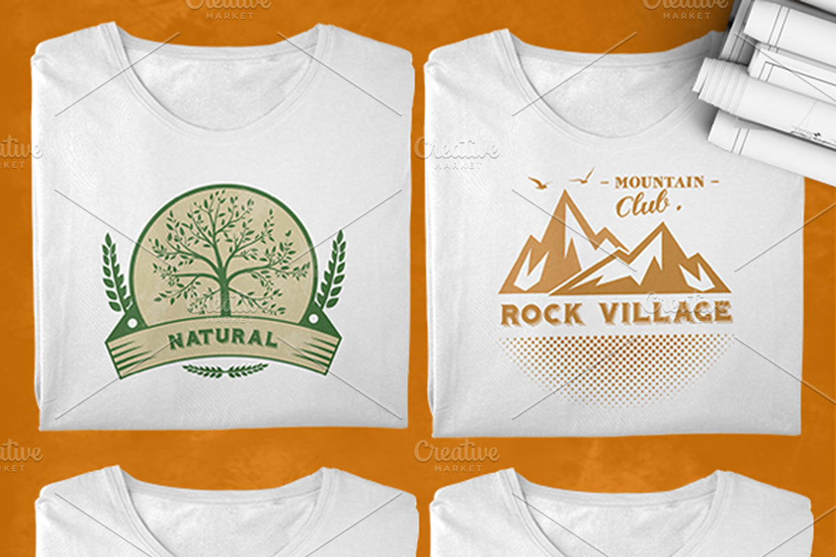 12 Vintage Badge Logos Version 3, a Branding & Logo Template by Graphicgo (Photo 3 of 4)