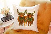 Western Christmas Png, Country Chris, an Illustration by Sublimation Artist (Thumbnail 9 of 9)