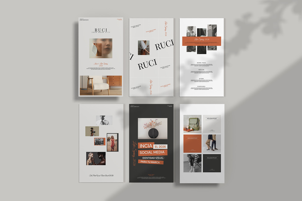RUCI | Social Media Kit Template, a Social Media Template by Creatiya Type (Photo 5 of 6)