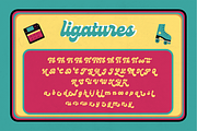 Moonlight - Groovy Disco Typeface, a Script Font by HipFonts (Thumbnail 5 of 11)