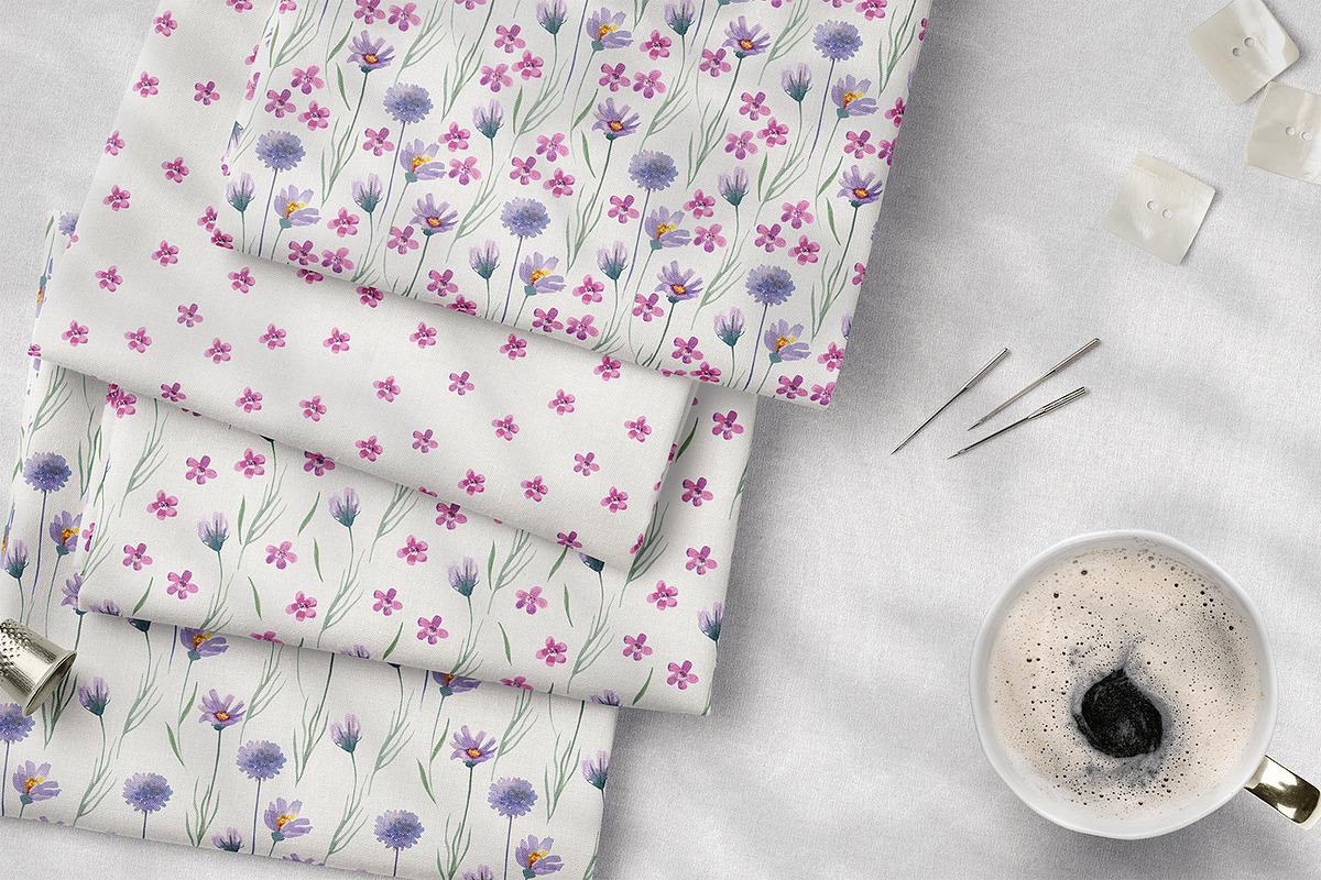 Wildflower Watercolor Collection, a Decorative Illustration by Anna Druzhkova (Photo 20 of 23)