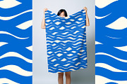 Marine Waves, a Pattern Graphic by MalyskaStudio (Thumbnail 9 of 12)