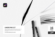 Liners Pro Set for Procreate, a Brush Add-On by Roman Striga (Thumbnail 1 of 7)