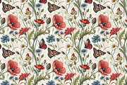 Botanic Garden Seamless Pattern Set, a Pattern Graphic by Designs by Helen Trupak (Thumbnail 5 of 8)