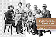 Vintage People Digital Collage Pack, an Object Graphic by Collage Supply Co (Thumbnail 3 of 3)