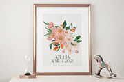 Flourishing Spring Garden Watercolor, a Seasonal Illustration by Catch the Dream Art (Thumbnail 2 of 13)