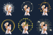 Backdrop, Golden Rings, Overlays, a Background Graphic by MajorArtTm (Thumbnail 2 of 6)